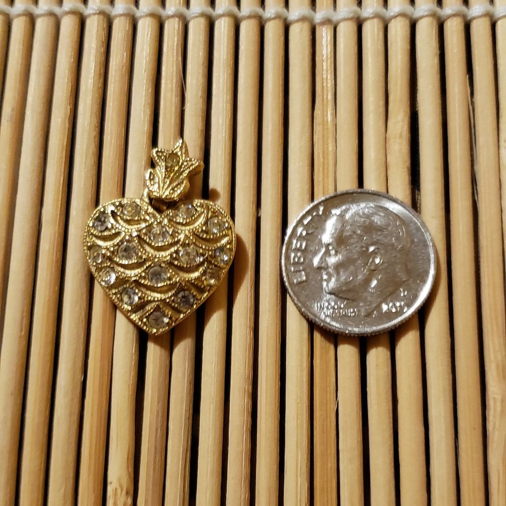 1928 Heart Penedant.